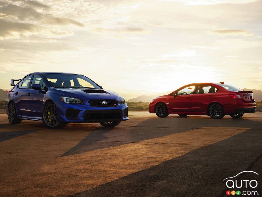 2019 Subaru WRX and WRX STI